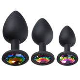 Cloud 9 Novelties Silicone Anal Plug Set with Three Sizes > Anal Range > Butt Plug Kits